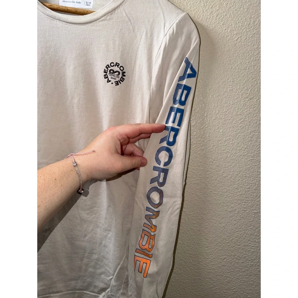 Boys Abercrombie Long Sleeve Shirt Size 14